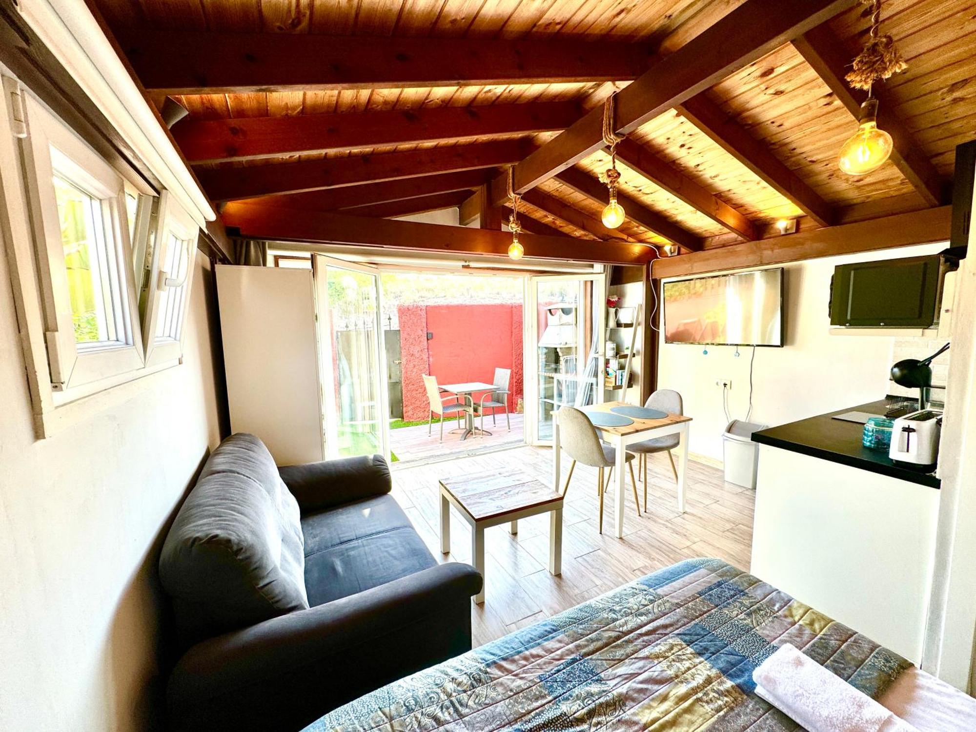 3 Casita-Estudio Con Jardin En La Playa Puerto Marino Kültér fotó