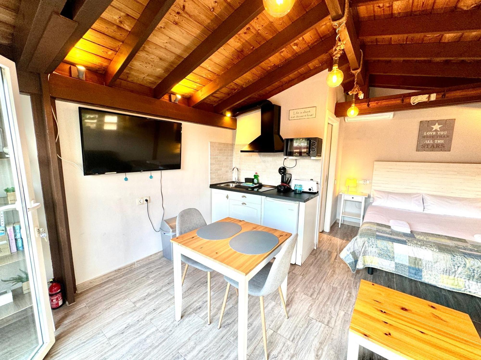 3 Casita-Estudio Con Jardin En La Playa Puerto Marino Kültér fotó