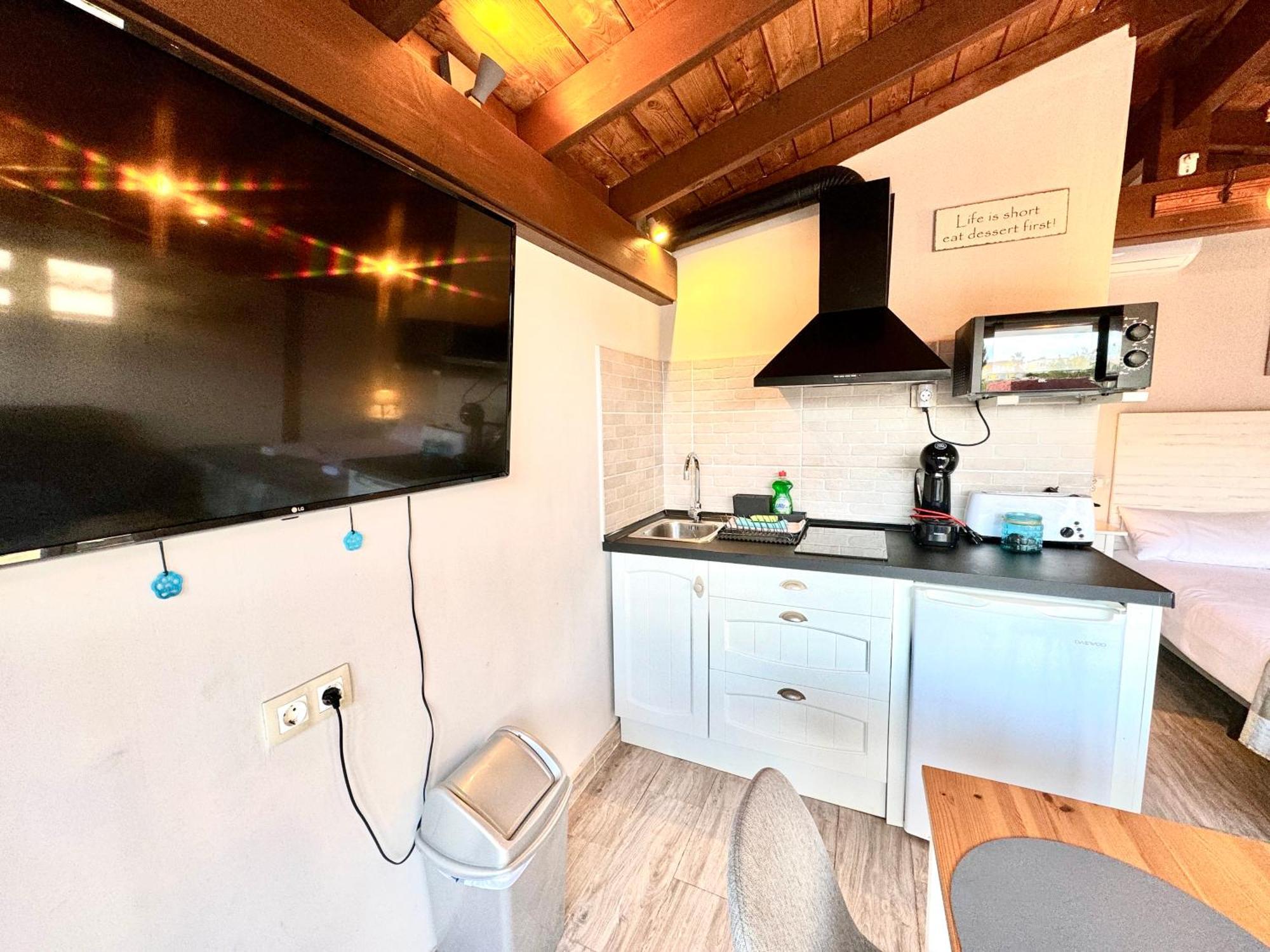 3 Casita-Estudio Con Jardin En La Playa Puerto Marino Kültér fotó