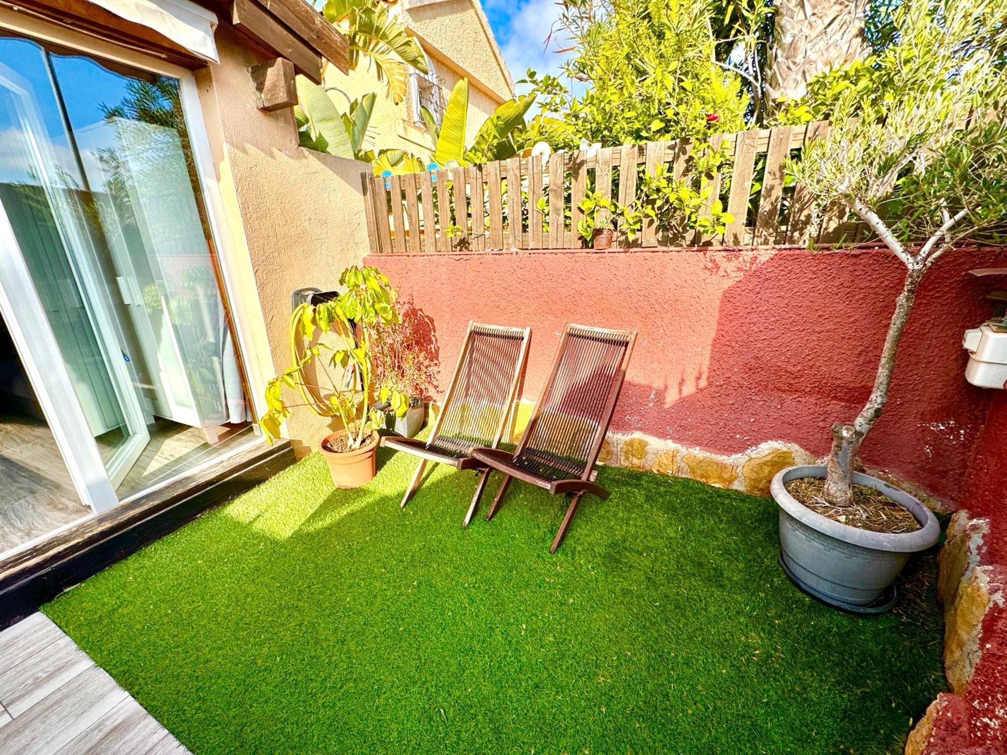 3 Casita-Estudio Con Jardin En La Playa Puerto Marino Kültér fotó
